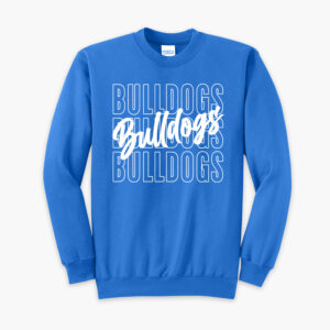 STACKED BULLDOGS CREWNECK